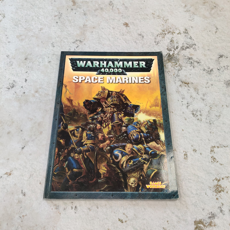 Warhammer 40k 4th Edition Codex Space Marines - 2004 BK0055