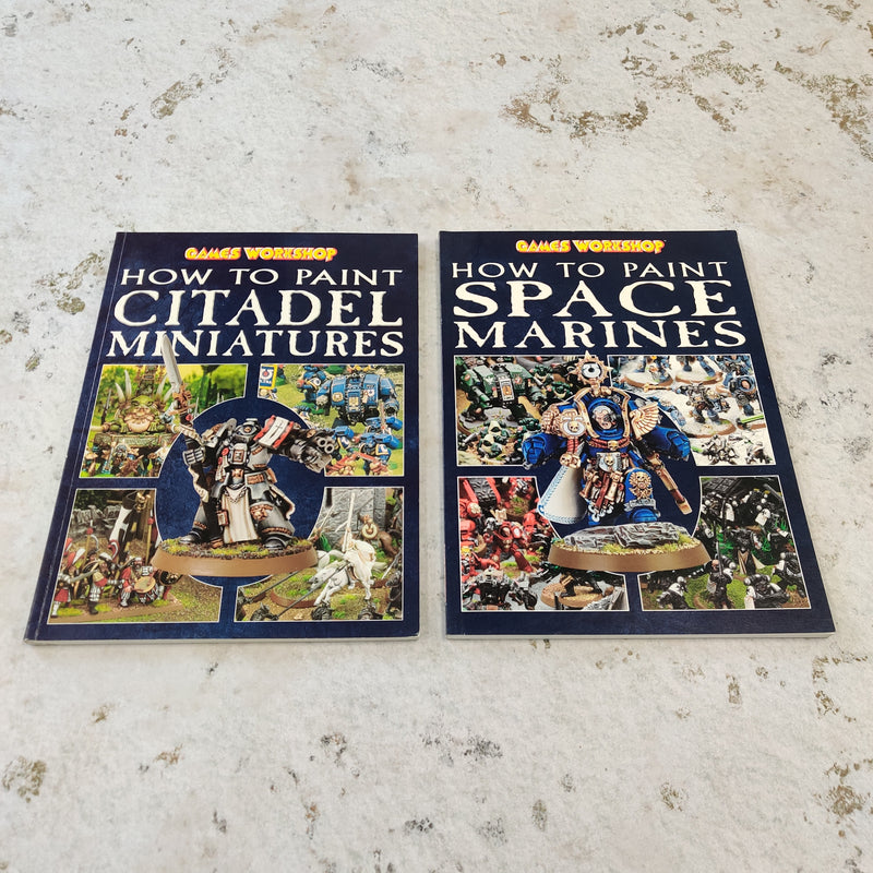 Games Workshop How to Paint Space Marines and Citadel Miniatures Books BK0059