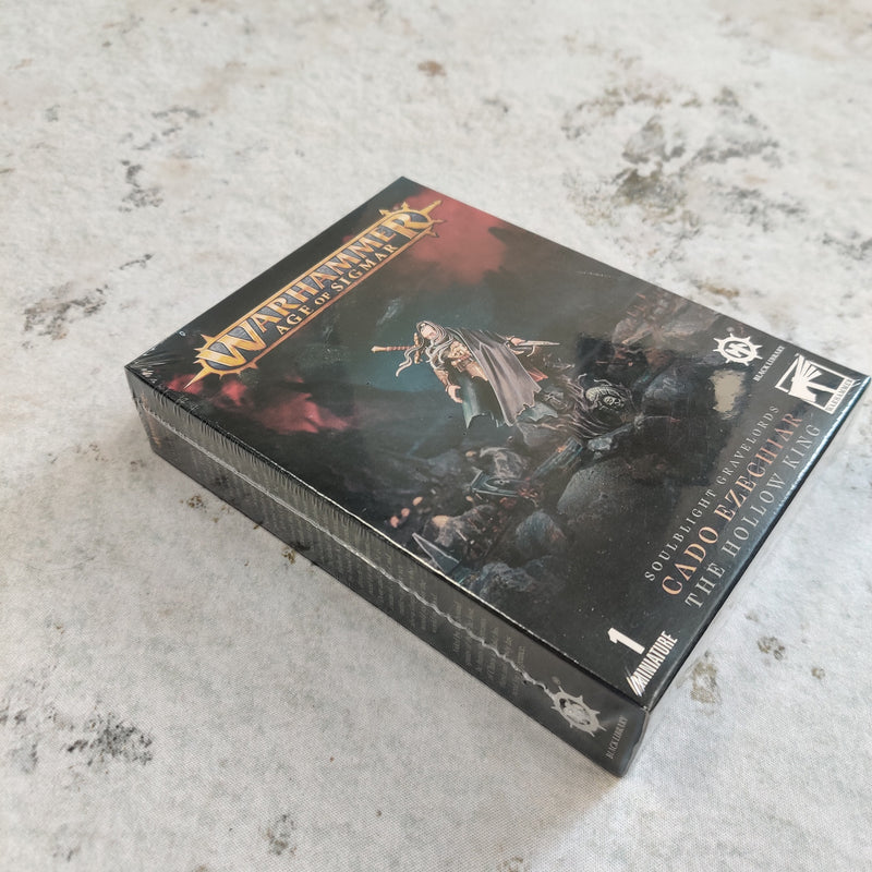 Warhammer Age of Sigmar Soulblight Gravelords Cado Ezechiar The Hollow King AY101