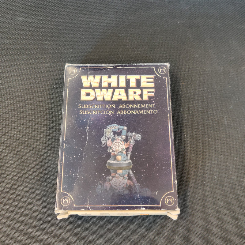 Warhammer White Dwarf Subscription Model Tech Grombrindal - Rare OOP AY149