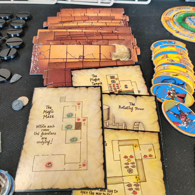 Advanced Heroquest Boardgame - No Box - Incomplete AB050