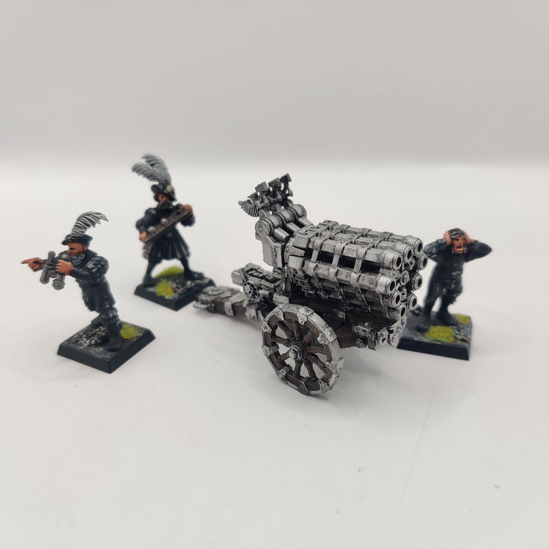 Warhammer the Old World Empire Hellblaster Volley Gun - Painted AC069