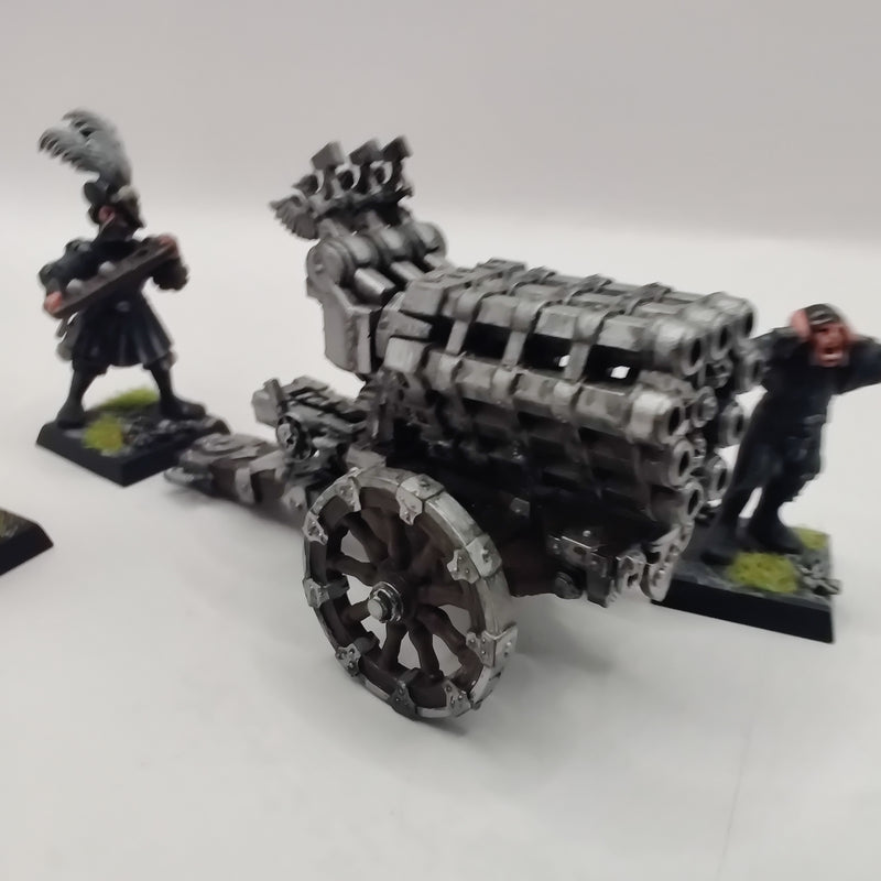 Warhammer the Old World Empire Hellblaster Volley Gun - Painted AC069