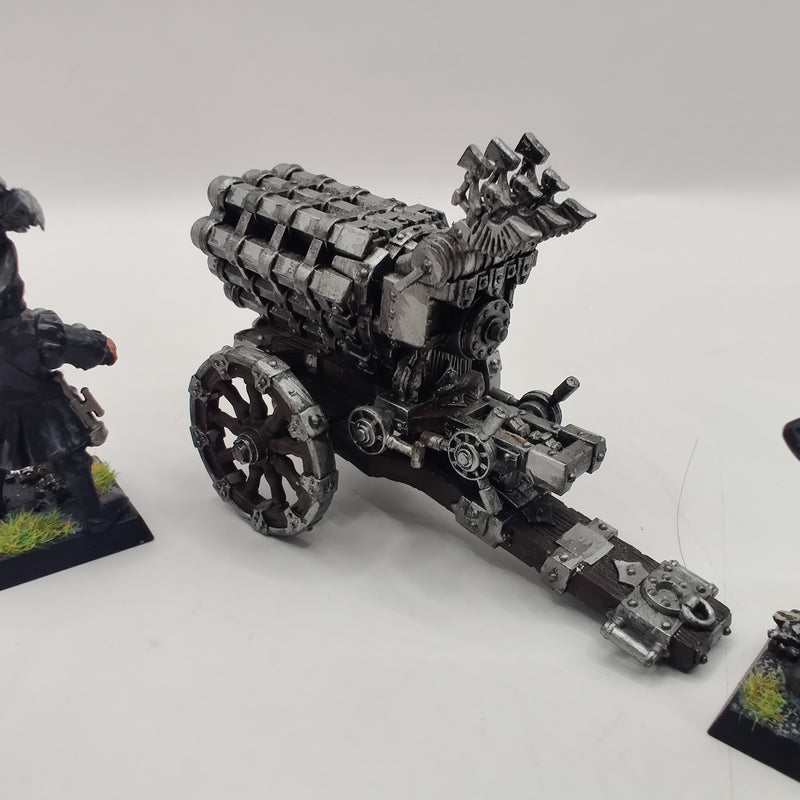 Warhammer the Old World Empire Hellblaster Volley Gun - Painted AC069