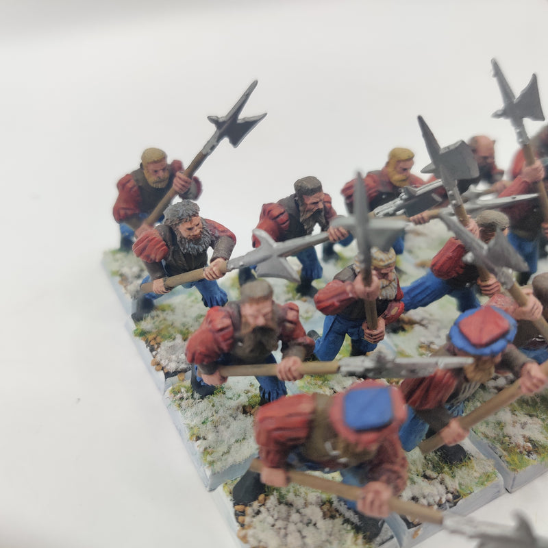 Warhammer the Old World Empire State Troops with Halberds Painted AA143