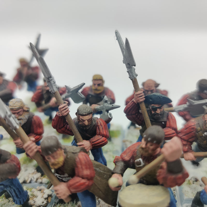 Warhammer the Old World Empire State Troops with Halberds Painted AA143