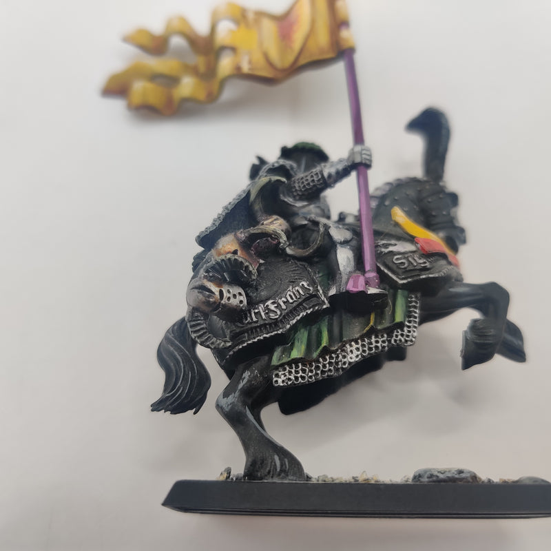 Warhammer the Old World Empire Standard Bearer on Horse - Well Painted AF118
