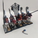 Warhammer The Old World Kislev Winged Lancers x5 inc Command - Painted AL010