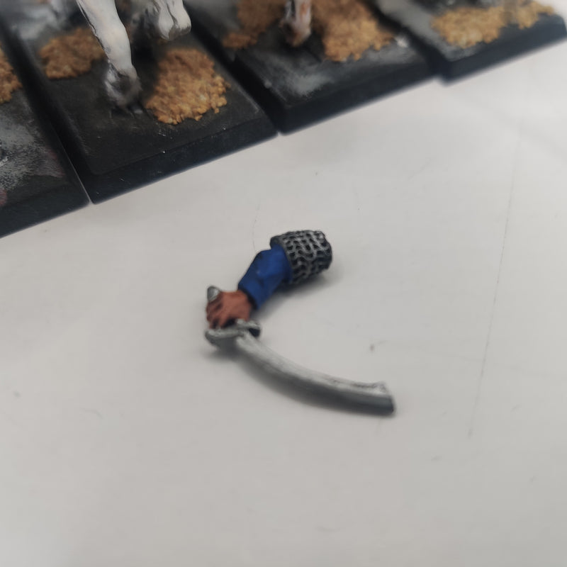 Warhammer The Old World Kislev Winged Lancers x5 inc Command - Painted AL010