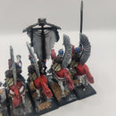 Warhammer The Old World Kislev Winged Lancers x5 inc Command - Painted AL010