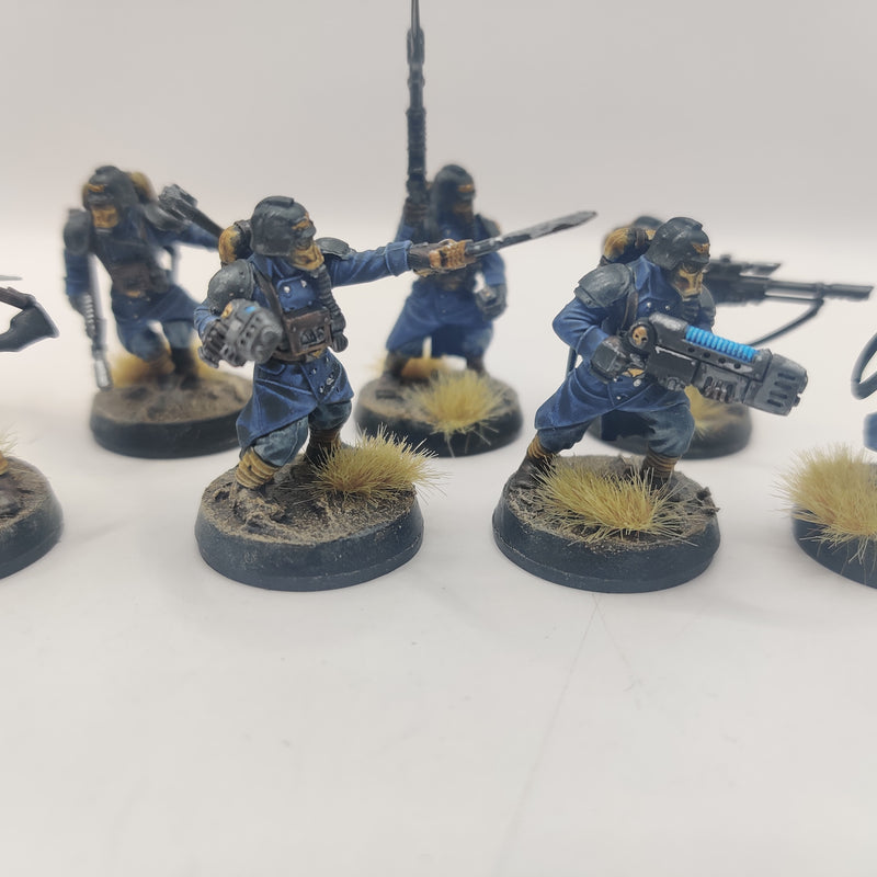 Warhammer 40k Death Korps of Krieg Infantry Squad - Painted AA064