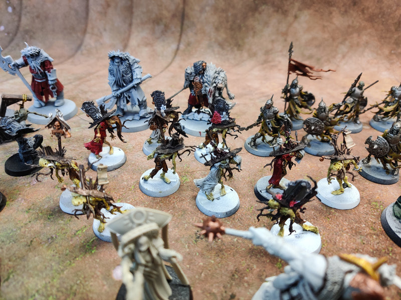 Warhammer Cursed City - Miniatures Bundle - Part Painted AX069