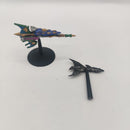 Battlefleet Gothic Eldar Hemlock Destroyer and Shadow Hunter AW149