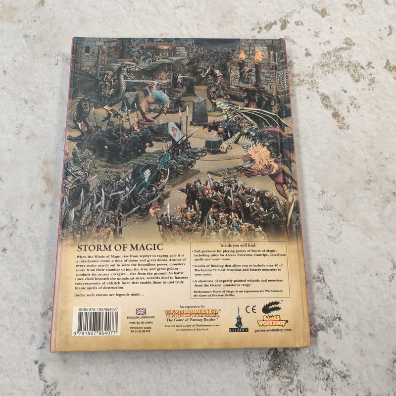 Warhammer Fantasy Storm of Magic Rulebook 8th Edition BK0010
