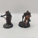 Necromunda Brute Handler & Chem Dealer - Painted AW244