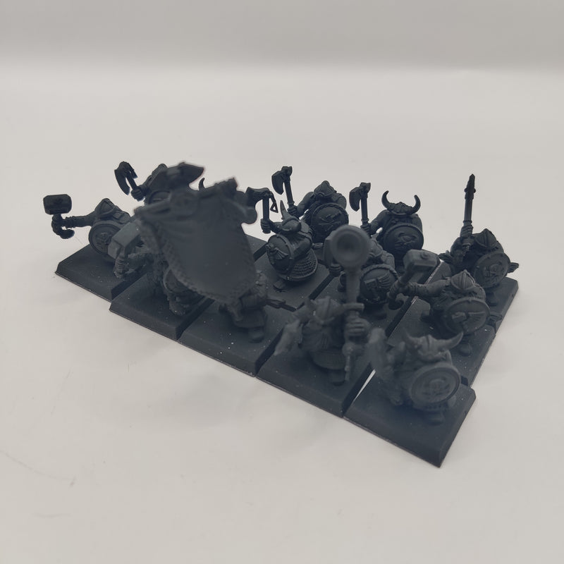 Warhammer the Old World Dwarf Warriors inc Command x 13 AI274