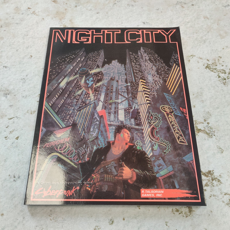Cyberpunk 2020 Night City Sourcebook CP3501 BD320