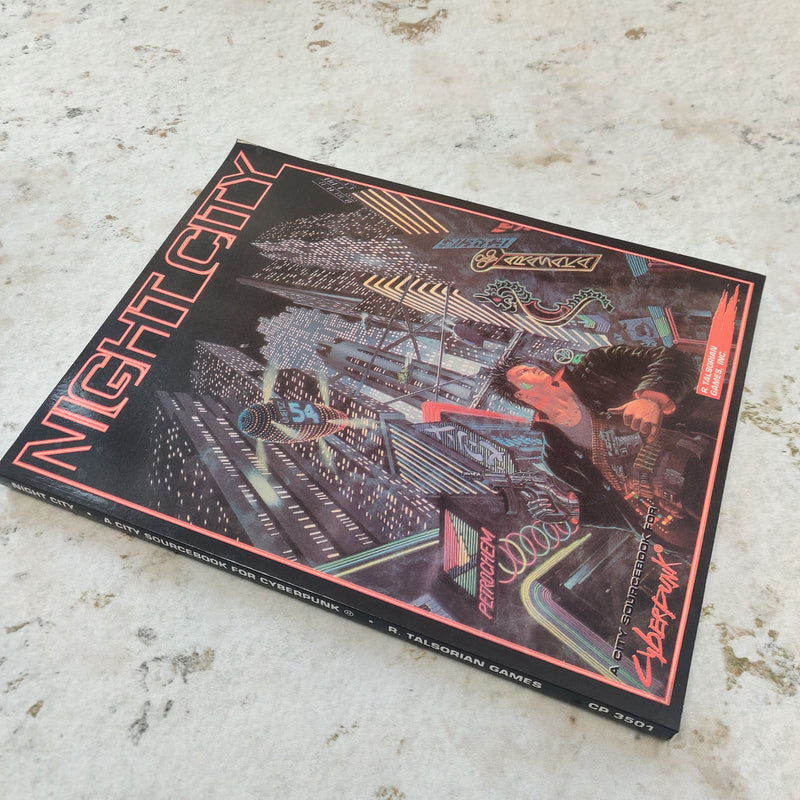 Cyberpunk 2020 Night City Sourcebook CP3501 BD320
