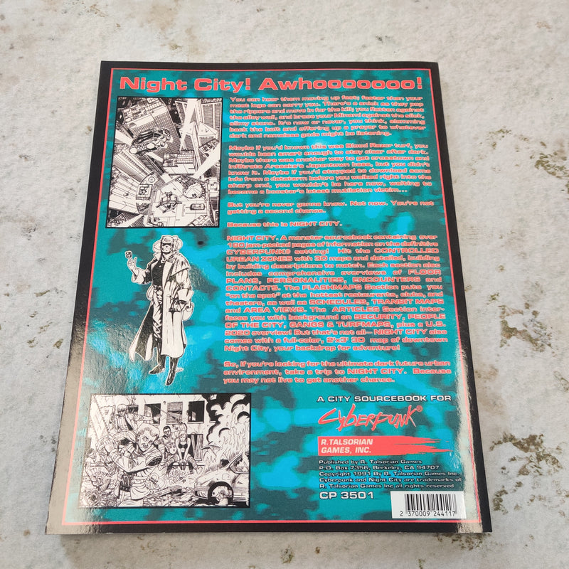Cyberpunk 2020 Night City Sourcebook CP3501 BD320