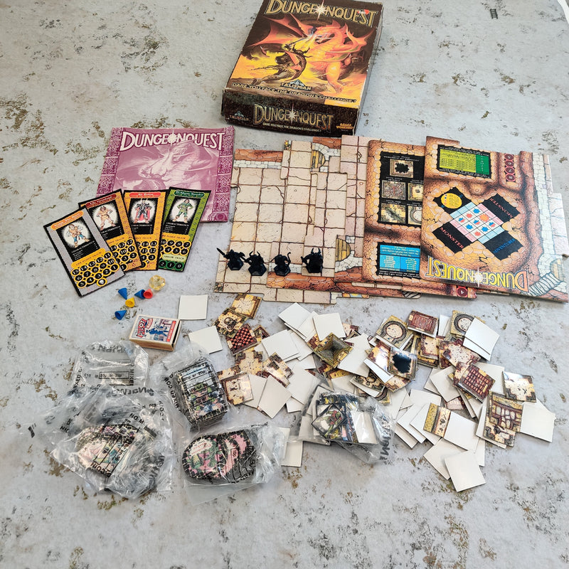 Dungeonquest Boardgame - Games Workshop 1987 AY167