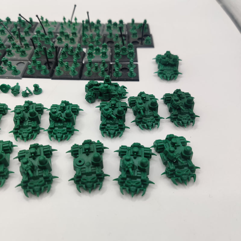 Warhammer Epic 40k Orks Job Lot - Part assembled AT130