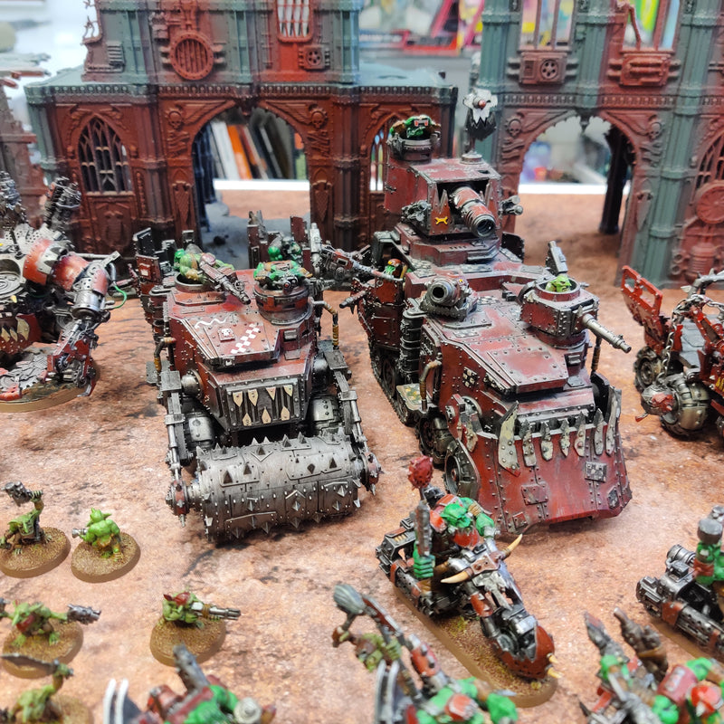 Warhammer 40k Huge Ork Army - Painted  BE021