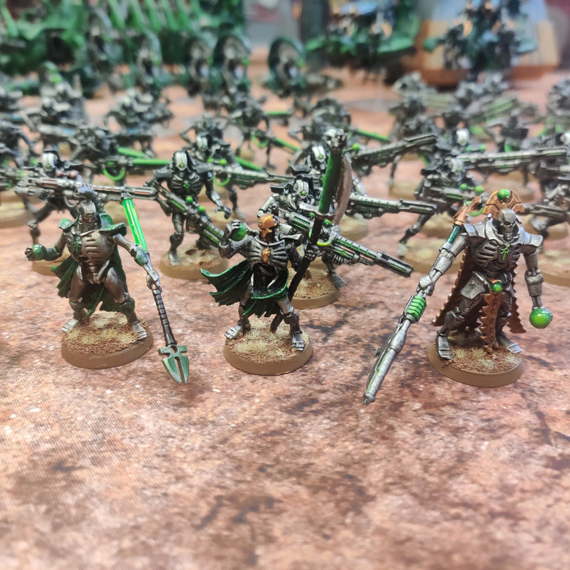Warhammer 40k Necrons Army - Painted  BE136