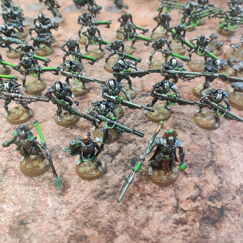 Warhammer 40k Necrons Army - Painted  BE136
