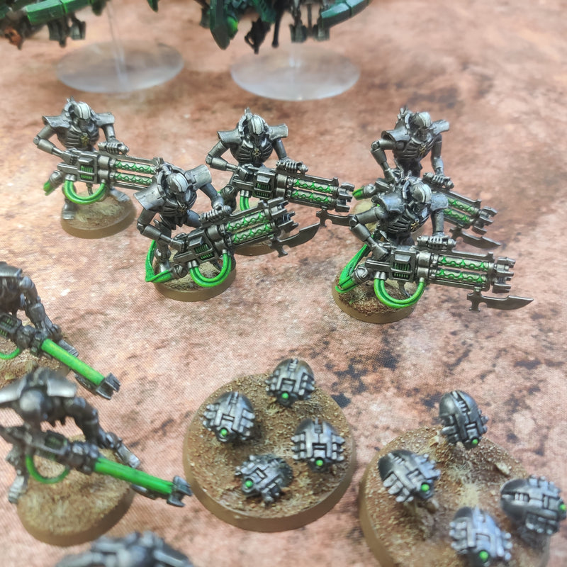 Warhammer 40k Necrons Army - Painted  BE136
