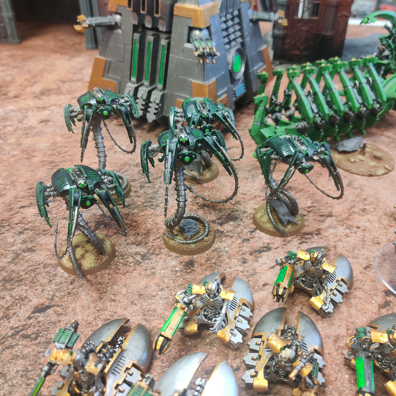 Warhammer 40k Necrons Army - Painted  BE136