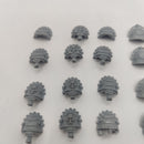Warhammer The Horus Heresy Iron Hands Shoulder Pads - Cogs - Forge World Bits AD138