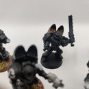 Warhammer The Horus Heresy Iron Hands Metal Raptors x9 - OOP AC155