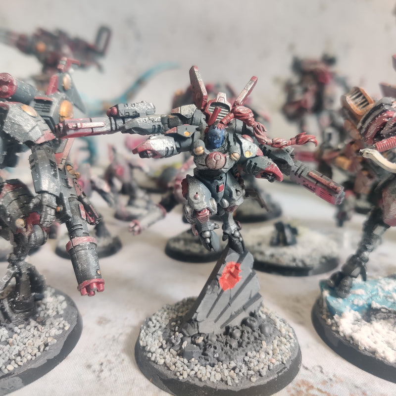 Warhammer 40k T'au Empire Army - Painted AB249