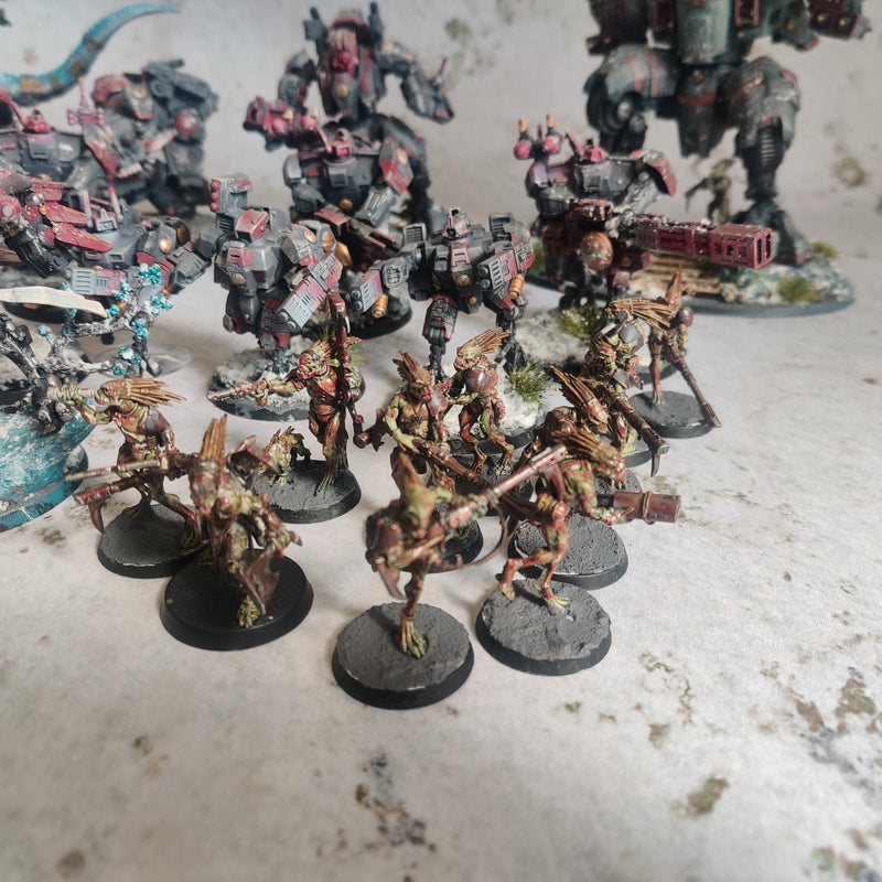 Warhammer 40k T'au Empire Army - Painted AB249