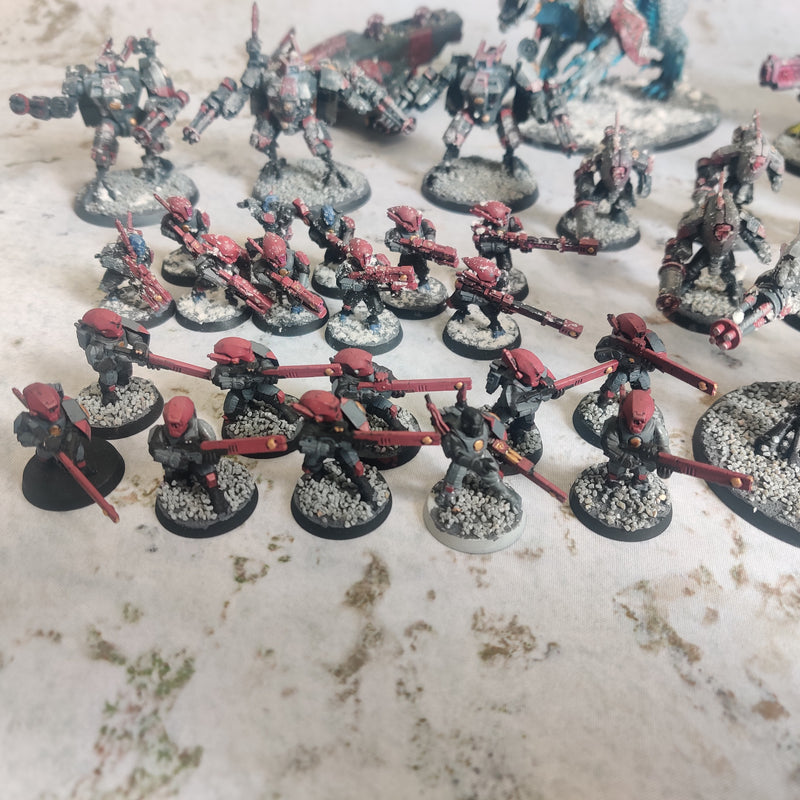 Warhammer 40k T'au Empire Army - Painted AB249