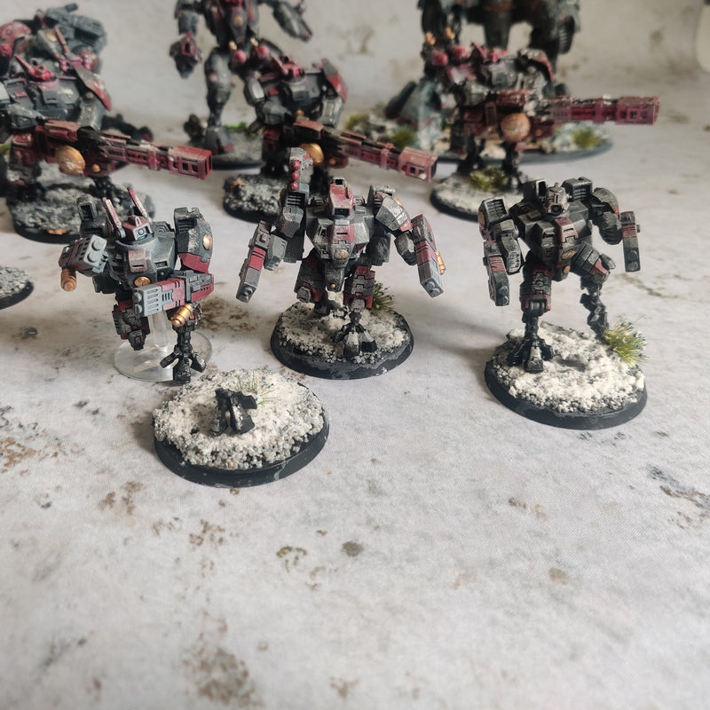 Warhammer 40k T'au Empire Army - Painted AB249