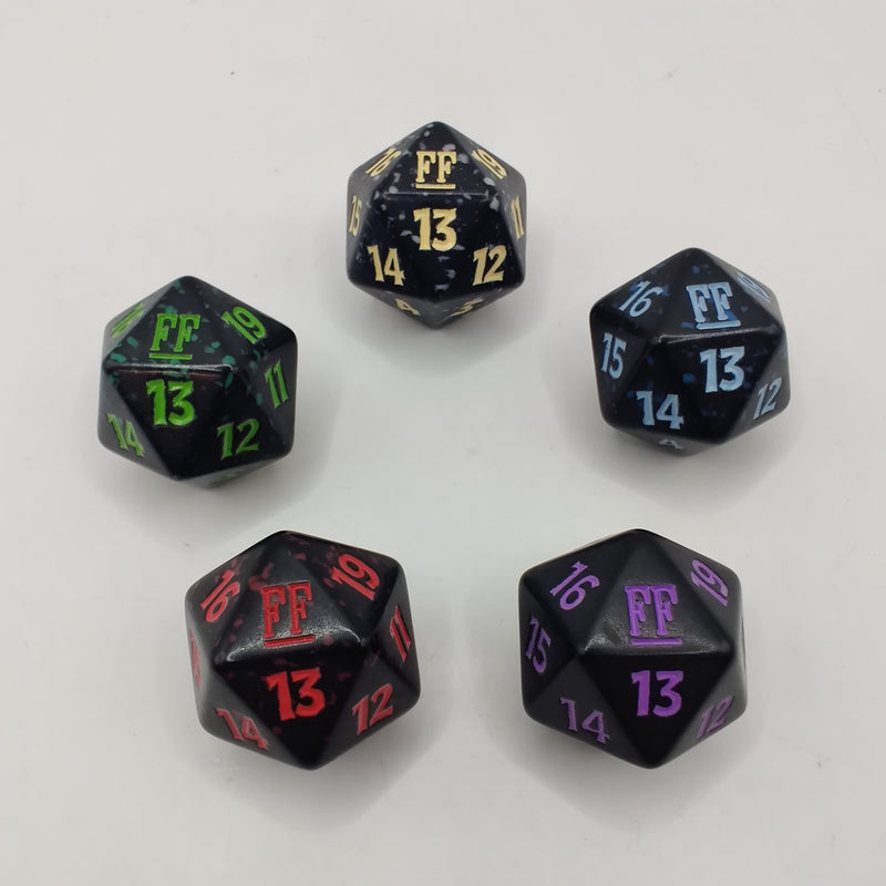 Magic the Gathering Final Fantasy Spindown Dice Life Counter - Set of 5 AX096