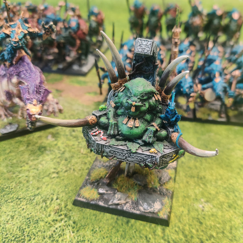 Warhammer the Old World Lizardmen Army - Painted AB004