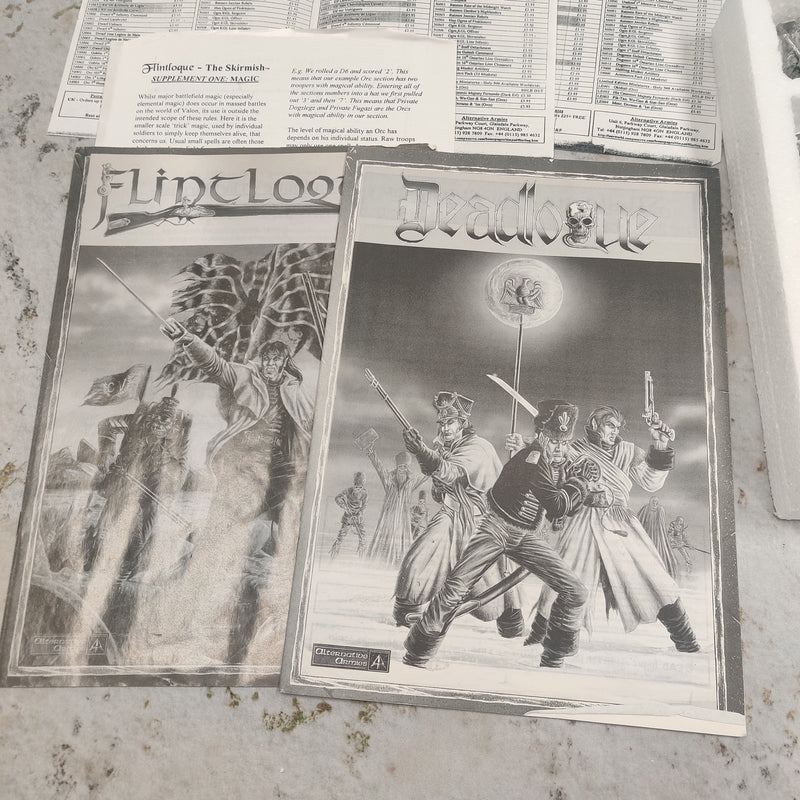 Flintloque - Alternative Armies (1995) - With Additional Miniatures AV157