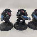 Warhammer Horus Heresy Dark Angels MKIV Support Squad with Plasma Guns AT128