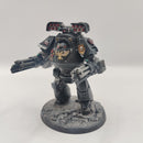 Warhammer Horus Heresy Dark Angels Contemptor Dreadnought with Kheres Assault Cannons AI103