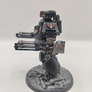 Warhammer Horus Heresy Dark Angels Contemptor Dreadnought with Kheres Assault Cannons AI103