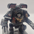 Warhammer Horus Heresy Dark Angels Contemptor Dreadnought with Kheres Assault Cannons AI103