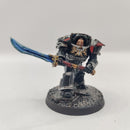 Warhammer Horus Heresy Dark Angels Praetor Tribune in Tartaros Armour - Painted AW101