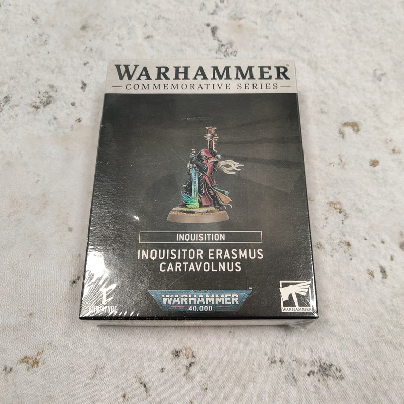 Warhammer 40k Inquisitor Erasmus Cartavolnus Store Anniversary Model AV174