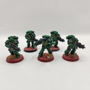 Warhammer 40k Salamanders Intercessor Squad - Painted AL019