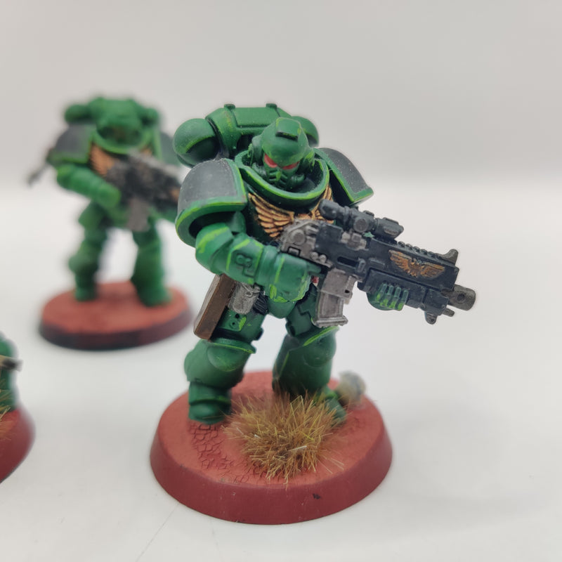 Warhammer 40k Salamanders Intercessor Squad - Painted AL019