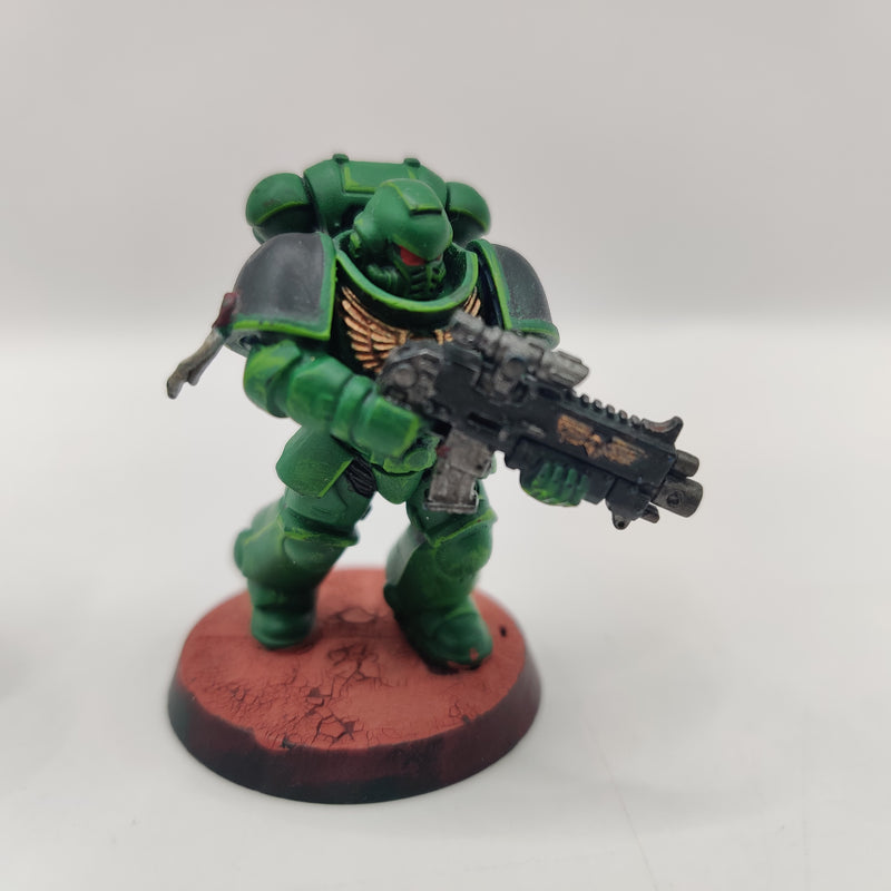 Warhammer 40k Salamanders Intercessor Squad - Painted AL019