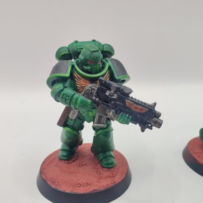 Warhammer 40k Salamanders Intercessor Squad - Painted AL019