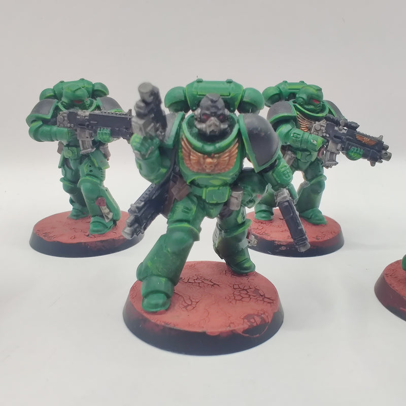 Warhammer 40k Salamanders Intercessor Squad - Painted AW067
